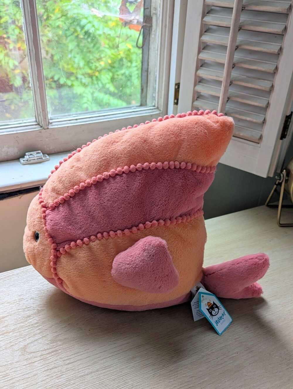 NWT Rare Jellycat Neo Fish Retired Plush